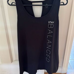 Champion Black Sleeveless Tank Top with Racerback